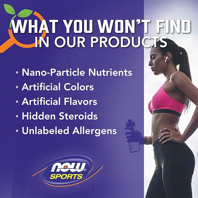 NOW Foods Sports Nutrition, Branched Chain Amino Acids, With Leucine, Isoleucine and Valine, 240 Veg Capsules