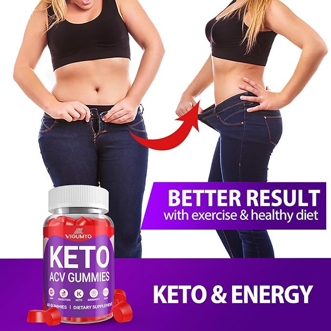 Keto ACV Gummies 1500MG Keto Gummies Apple Cider Vinegar Gummies Formulated with Pomegranate Beet Juice Powder B12 Vegan Non GMO 120 Gummys