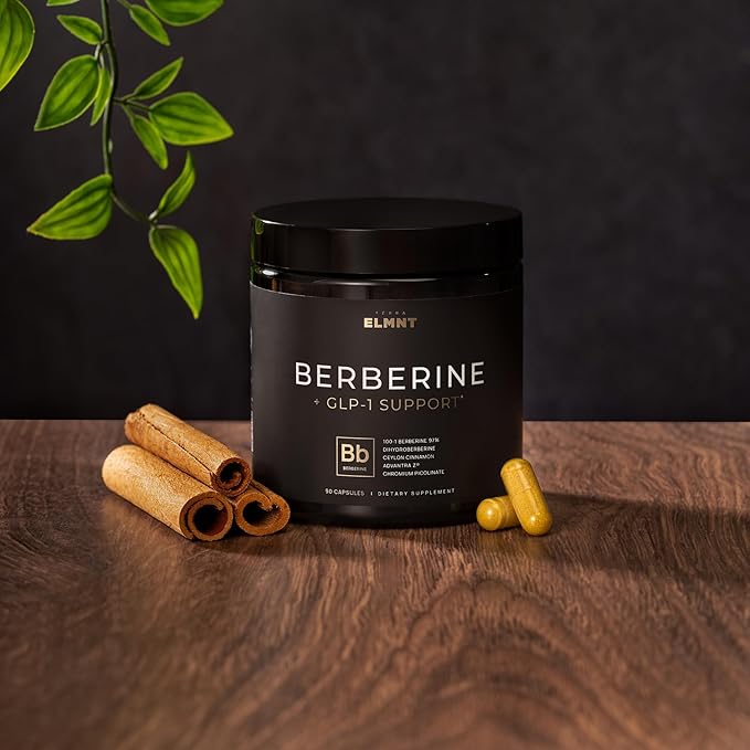 141,500mg Berberine GLP-1 Weight Loss Supplement + Dihydroberberine, Ceylon Cinnamon, Chromium Picolinate 1000mcg, Bitter Melon - 100x Strength Berberine 1500mg Appetite Suppressant Pills for Women
