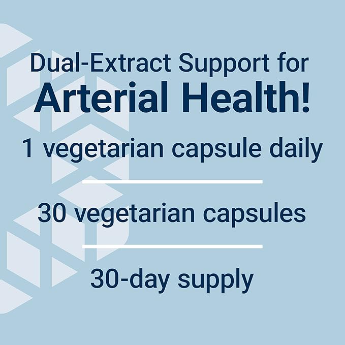 Life Extension Arterial Protect - Blood Pressure Supplement for Heart Health - with gotu kola and Pycnogenol dried French maritime pine bark extracts - Gluten-Free, Non-GMO, Vegetarian - 30 capsules