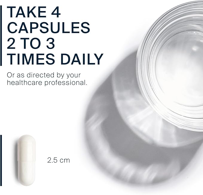 Vital Nutrients Glutamine | 3400mg L-Glutamine | Healthy Gastrointestinal Tract Function | Gluten, Dairy, Soy Free | Non-GMO | 90 Glutamine Capsules