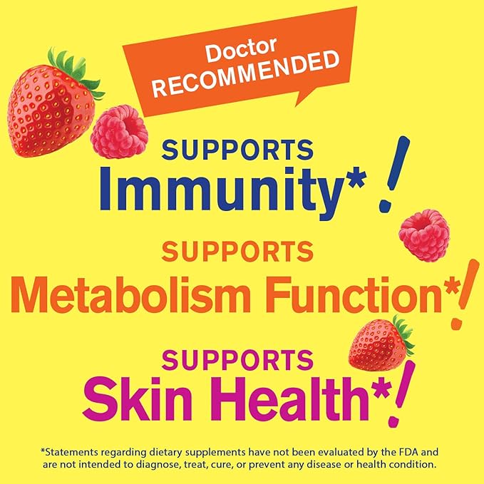 Zinc Gummies 50 mg (2 Pack) - Supports Healthy Immune Function and Antioxidant Health - Natural Berry Flavor - Gluten-Free, GMO-Free - Chewable Gummy Dietary Supplement - 60 Gummies