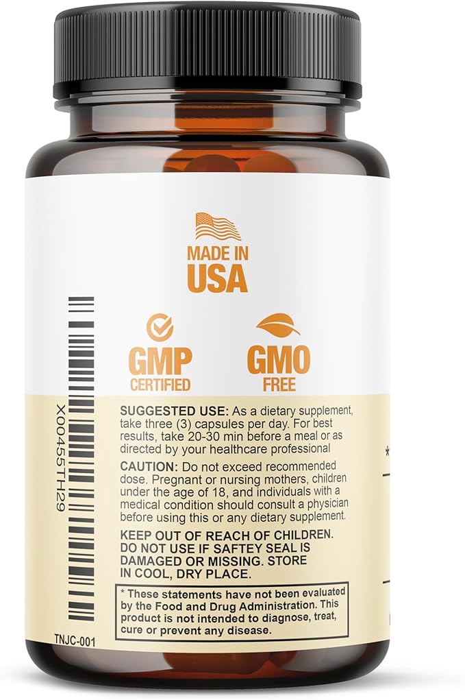 Glucosamine Chondroitin MSM Turmeric 2100mg – Joint Complete Capsules, Advanced Strength Joint Support Supplement for Adults Hands Back Knee Mobility – Bone & Joint Health Supplements for Men & Women