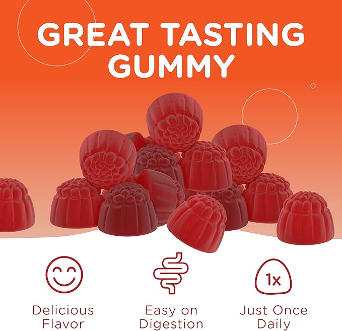 Zahler - Apple Cider Vinegar Gummies Kosher & Delicious ACV for Women Men Raw with The Mother Detox Support Cleanse Gut Health Metabolism 60 Flavored