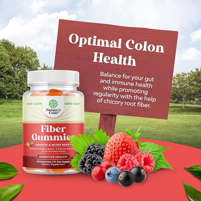 Tasty Prebiotic Fiber Gummies for Adults - High Fiber Supplement Gummies Vitamins for Adults with Prebiotic Soluble Chicory Root for Immunity and Digestive Support - Non GMO Vegan Halal 30 Count