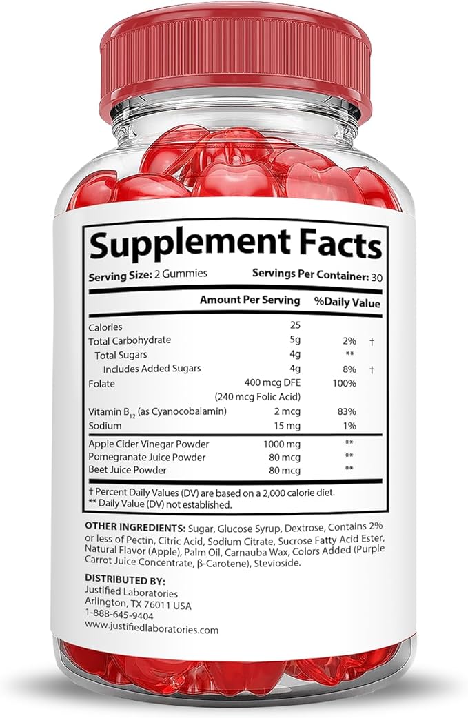 (2 Pack) Trim Tummy Keto ACV Gummies Advanced Formula 1000MG Trim Tummy Keto Gummies Apple Cider Vinegar Formulated with Pomegranate Beet Juice Powder B12 Vegan Non GMO 120 Gummys