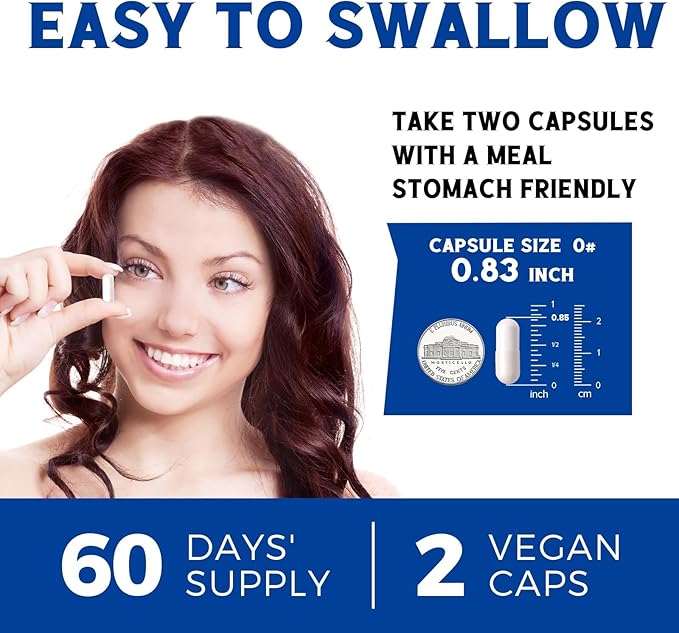 10 in 1 Magnesium Complex, 420mg Elemental Magnesium | Ultra Strength, Max Absorption | Chelated Magnesium Supplement for Sleep, Muscles, Nerves & Heart Health | Non-GMO, 120 Vegan Capsules