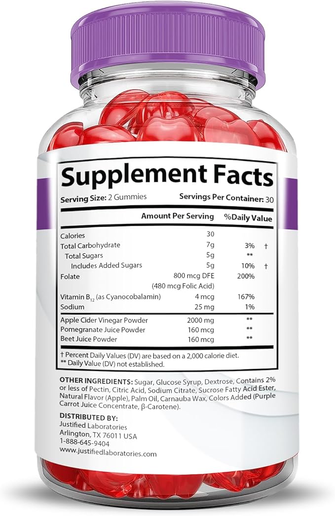 (5 Pack) Proton Keto ACV Gummies Extreme 2000MG Proton Keto Gummies Apple Cider Vinegar Formulated with Pomegranate Beet Juice Powder B12 Vegan Non GMO 300 Gummys