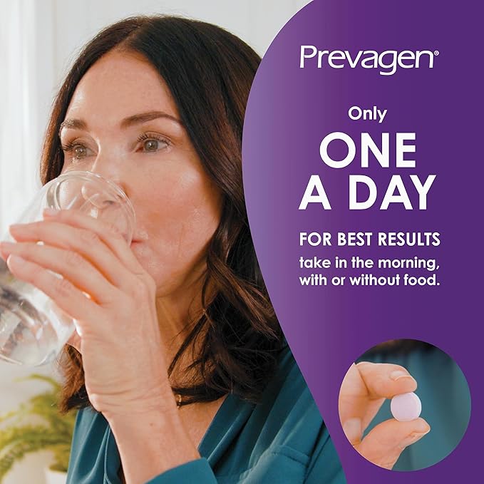 Prevagen Regular Strength 10mg, 30 Chewables|Mixed Berry-1 Pack|with Apoaequorin & Vitamin D with Attractive and Stackable Prevagen Storage Box