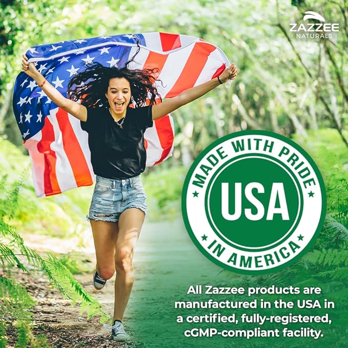 Zazzee Extra Strength 8-in-1 Immune Support, 1400 mg per Capsule, 180 Vegan Capsules, 1000 mg Vitamin C, 1000 IU mg D3, Zinc, Elderberry, Echinacea, Goldenseal, Turmeric and Astragalus, All-Natural