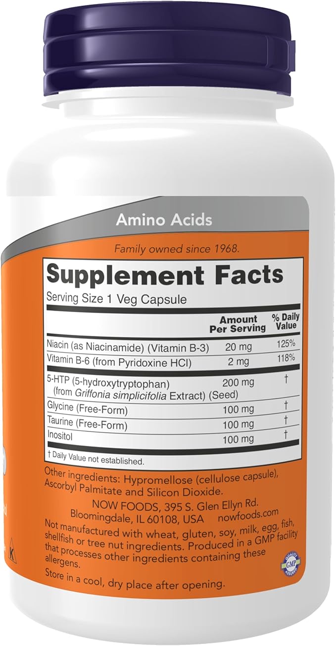 5-HTP 200 mg Now Foods 120 VCaps