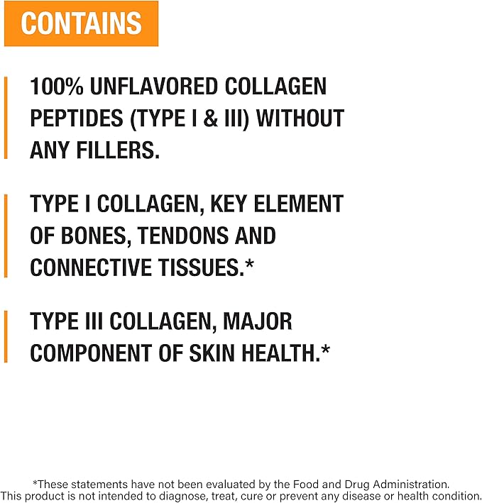 Sandhu's Collagen Peptides Powder|4.9 oz Unflavored| Grass-Fed Hydrolyzed Bovine Collagen |Made in USA| Supports Youthful Skin, Hair, Nails, Mobility, Flexibility, Joint & Bone Health