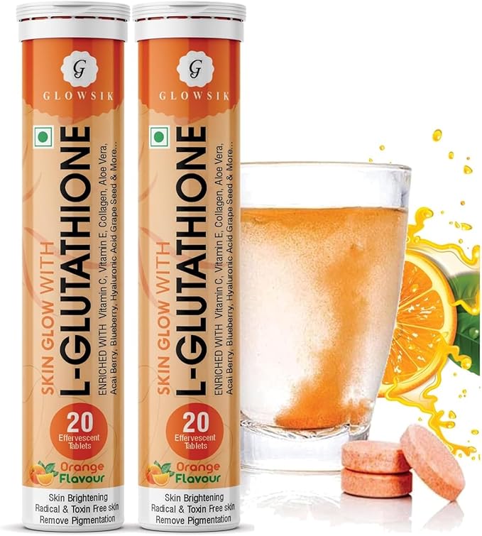 Advanced L-Glutathione Effervescent Tablets Vitamin C (40)