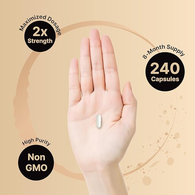 NatureBell High Potency Zinc Picolinate 100mg - 240 Capsules, Bioavailable Form of Zinc for Immune Support and Skin Health - Non-GMO and Gluten- Zinc Supplements