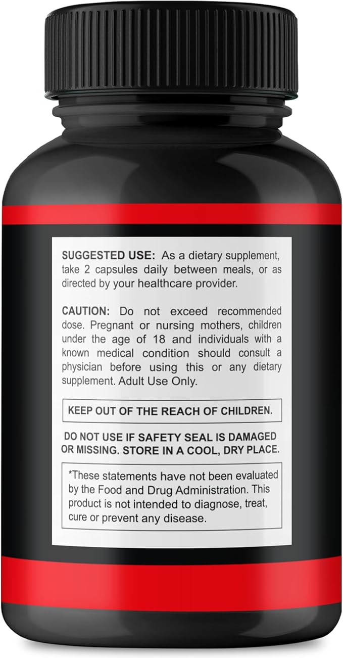 Erecpower for Men Capsules - Erecpower Pills Advanced Formula - Maximum Strength, ErecPower for Men Supplement Erec Power 60 Capsules, Erec Power Vitamin Pills Reviews (2 Pack)