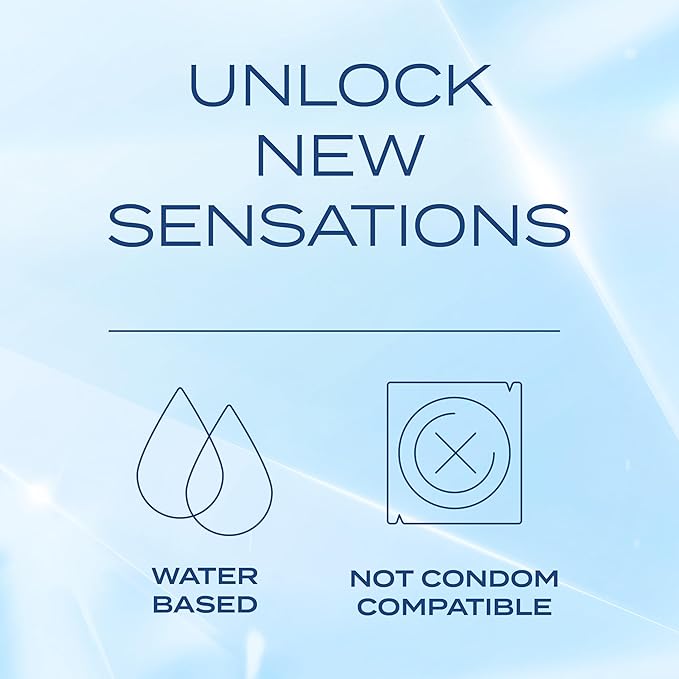 K-Y Tingling Water Based Lube, Sensorial Personal Lubricant, 1.69 fl oz