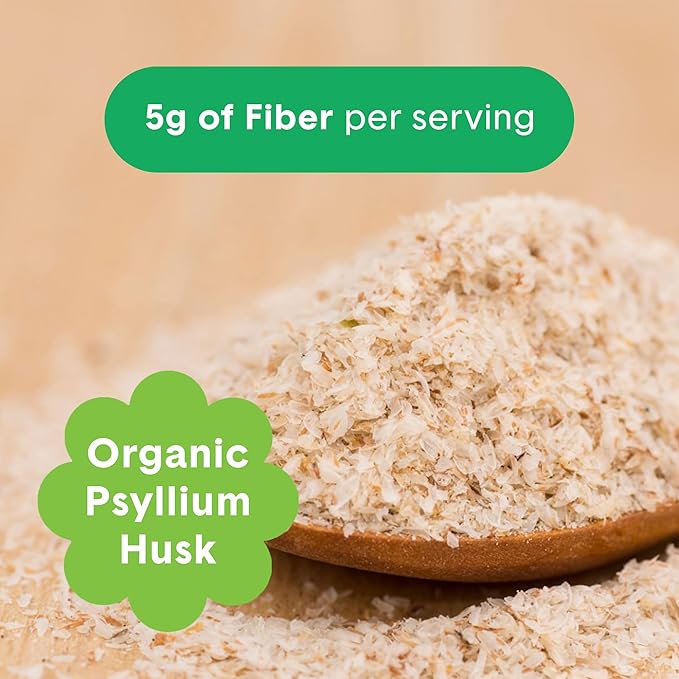 Bellway Super Fiber Powder + Fruit (3 Pack), Sugar Free Organic Psyllium Husk Powder Fiber Supplement for Regularity, Bloating Relief & Gut Health, Non-GMO, Plant-Based, Lemon Lime (150 Servings)