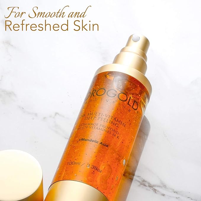 White Gold 24K Multi-Vitamin Deep Peeling Facial Exfoliator - 50 ml., 1.76 fl. oz.