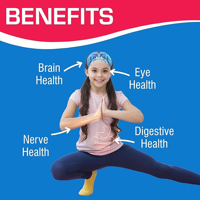 Vitamins for Kids Multivitamin with Iron - 60 Chewable Tiger Tablets with Vitamins A, B-Complex, C, D, E, Iron, Calcium, Magnesium, Zinc, and More - Natural Berry Flavor - AVED Kids