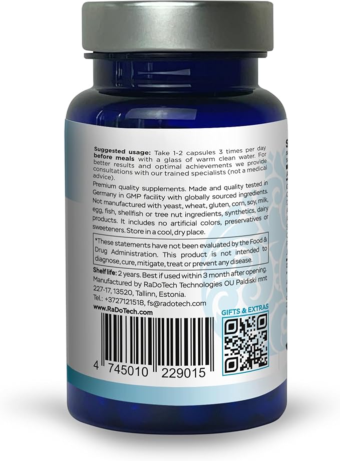 RenActive Kidney Detox Cleanse, Kidney Health Supplement for All-Natural Kidney Cleanse, Gut Health and Overall Wellness, 60 Veg Capsules, GMP