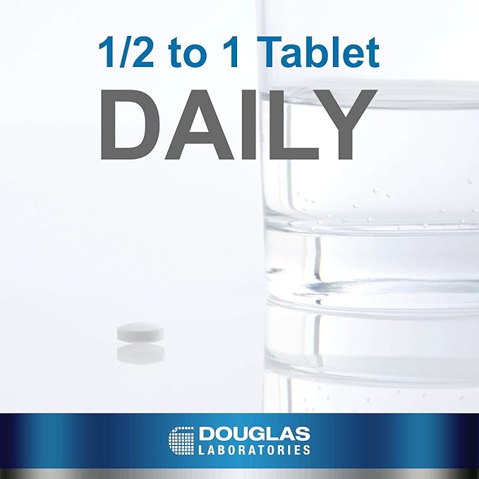Douglas Laboratories DHEA 25 mg Dissolvable Tablets | Supports Immune Health, Brain, Bones, Metabolism and Lean Body Mass* | 60 Tablets