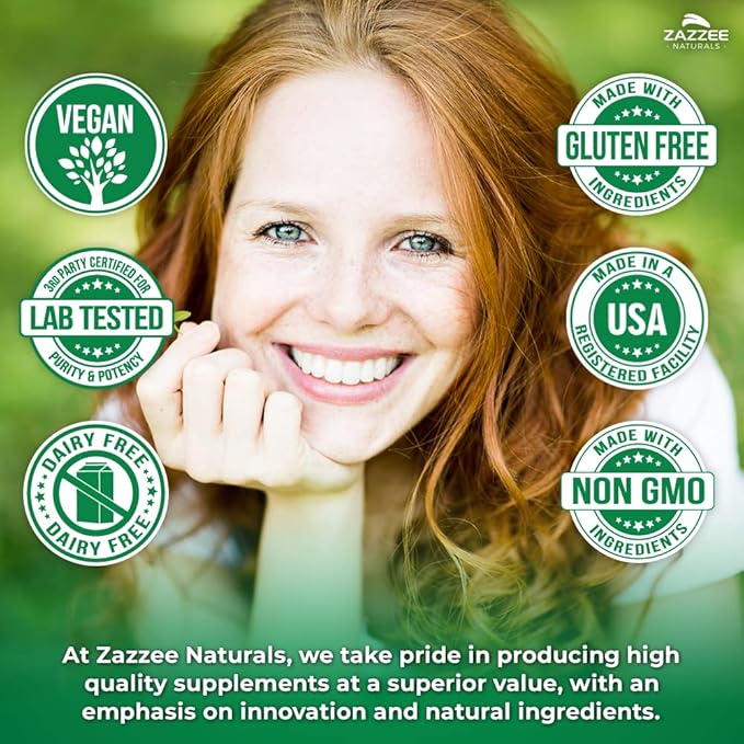 Zazzee White Kidney Bean 10:1 Extract, 18,000 mg Strength, 200 Vegan Capsules, Over 2 Month Supply, Standardized and Concentrated 10X Extract, 100% Vegetarian, All-Natural and Non-GMO