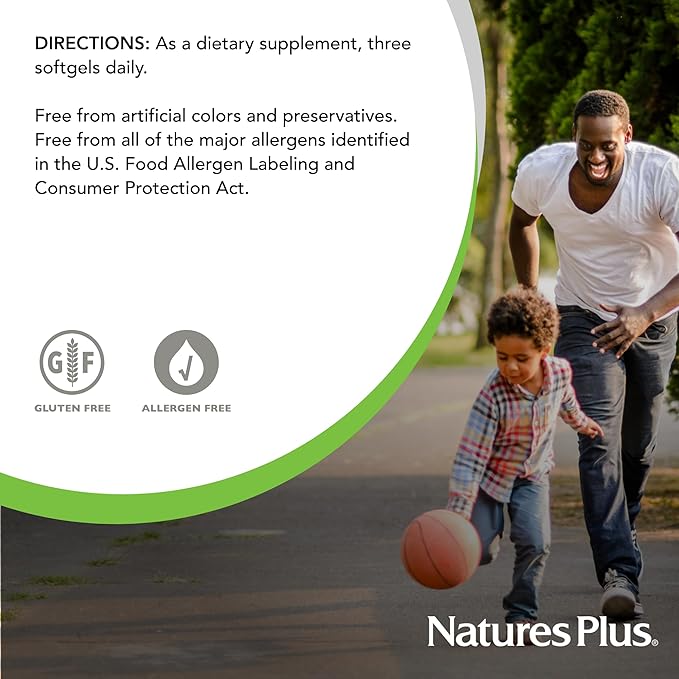 NaturesPlus Hema-Plex Iron - 60 Fast-Acting Softgels - 85 mg Iron + Vitamin C & Bioflavonoids for Healthy Red Blood Cells - Vegan, Gluten Free - 20 Servings