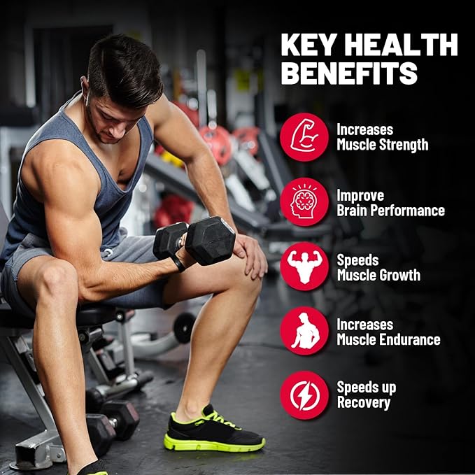 Creatine Monohydrate Gummies for Men & Women 120 CT - 7200mg of Creatine Monohydrate per Serving, Chewable Creatine Monohydrate for Muscle Support & Energy Boost, Sugar Free, Vegan (Raspberry Flavor)