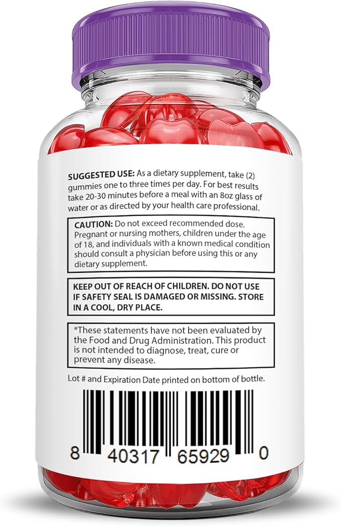 (2 Pack) Pure Slim Keto ACV Gummies Advanced Formula 1000MG PureSlim Keto Gummies Apple Cider Vinegar Formulated with Pomegranate Beet Juice Powder B12 Vegan Non GMO 120 Gummys