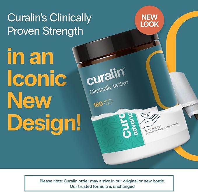 CuraLin - Clinically Tested, Effective, and 100% Natural I 9 Potent Ingredients | 3 Pack - 3 Month Supply (New Packaging)