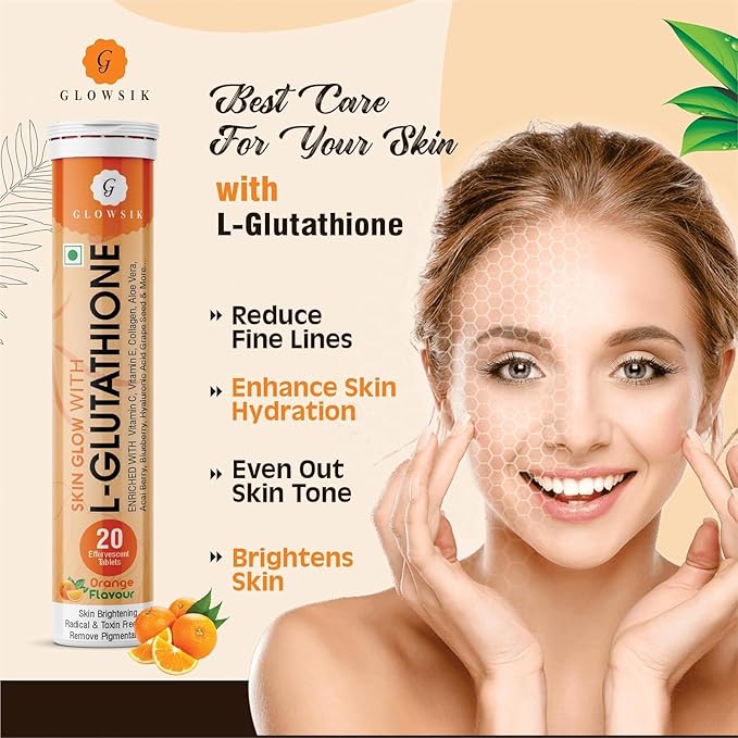Advanced L-Glutathione Effervescent Tablets Vitamin C (40)