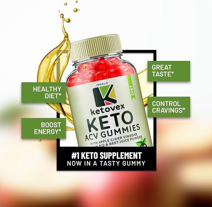 (3 Pack) Ketovex Keto BHB Gummies Advanced Formula, Ketovex BHB Weight Management ACV Gummies Reviews, Ketovex ACV Keto Vex BHB Gummy Gomitas Ketosis, Ketovex Gummies, B12 (180 Gummies)