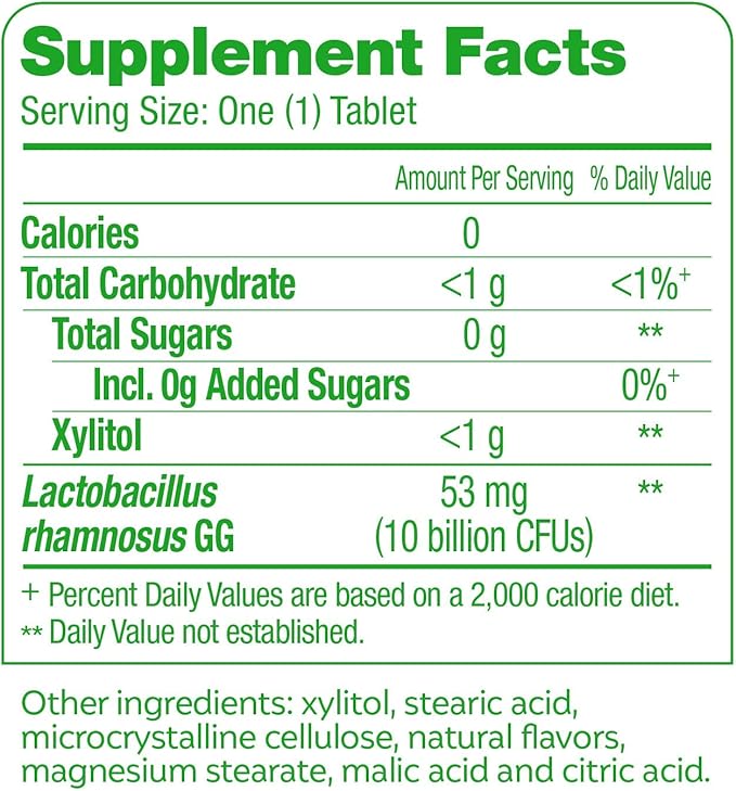 Culturelle Digestive Health Daily Probiotic Chewables, Probiotic for Men and Women, Most Clinically Studied Probiotic Strain, 10 Billion CFUs, Supports Occasional Diarrhea, Gas & Bloating, 24 Count