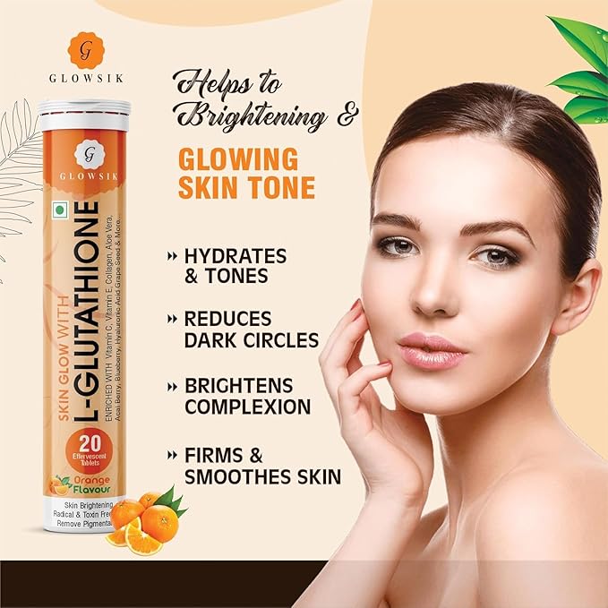 Advanced L-Glutathione Effervescent Tablets Vitamin C (40)