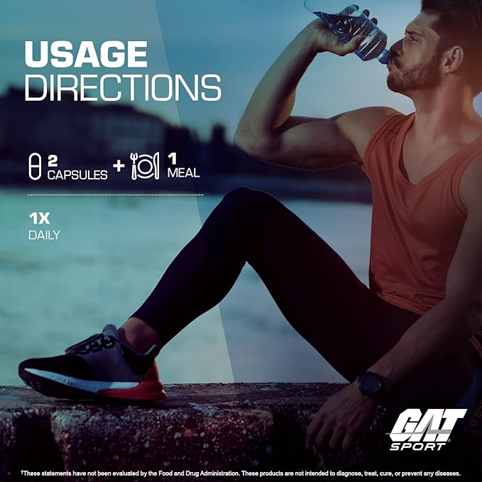 GAT SPORT Men's Multi + Test, Premium Multivitamin Tablets (150 Count)