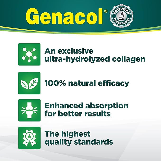 Genacol Collagen Peptides for Joint Support Premium Joint Supplement Collagen Pills | Gluten-Free Non-GMO | Colageno Hidrolizado Original 270 Capsules