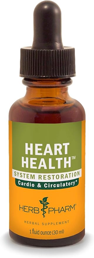 Herb Pharm Heart Health Liquid Herbal Formula with Hawthorn for Cardiovascular System Support - 1 Ounce (FCACT01)