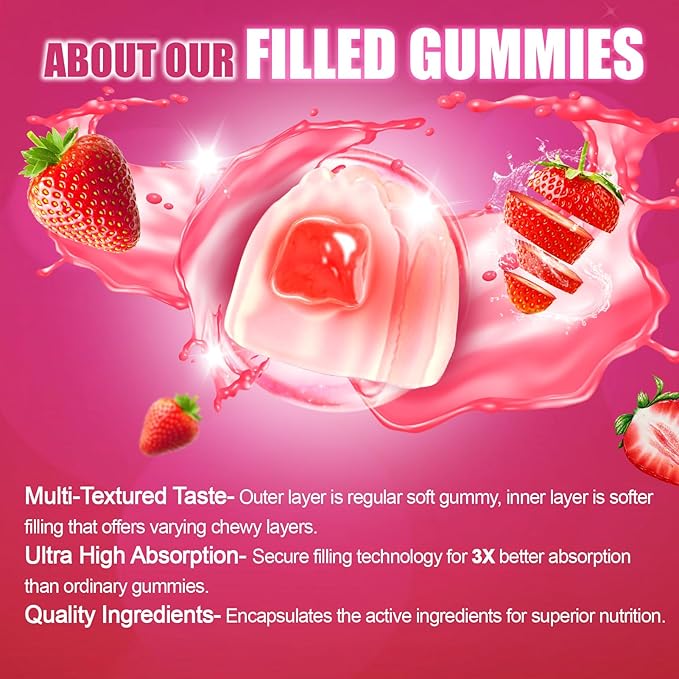 Vitamin D3 K2 Supplement for Adults - Vitamin D3 5000 IU + K2 200 mcg - Vit D3 K2 Gummies with Calcium 600mg Magnesium Zinc & Vitamin C for Women Men - Supports B0ne, Muscle Immune - 120 Count
