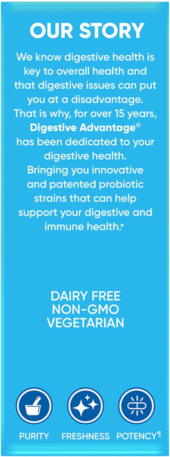 Digestive Advantage Probiotics + Lactase Digestive Enzymes For Digestive Health, Daily Probiotics For Women Men Occasional Bloating, Lactose Breakdown, Minor Abdominal Discomfort, Immune Support, 96ct