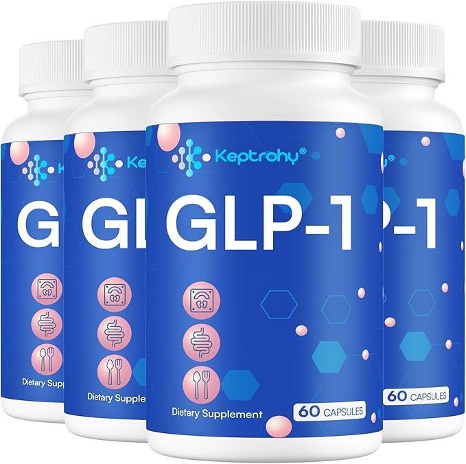 GLP-1 Support | GLP-1 Supplement, GLP Support Core with Synbiotics, Hops Extract, Eriocitrin Support GLP-1 Level Naturally, Take Before Meal, Natural GLP-1 Supplement for Women and Men - 4 Pack