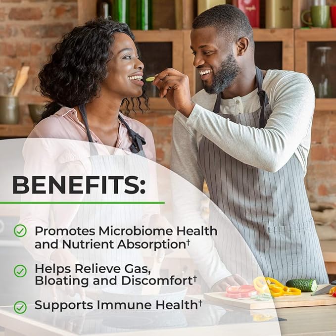 Daily Probiotic Supplement 40 Billion CFU - Gut Health Complex with Astragalus and Lactobacillus Acidophilus Probiotic for Women and Men - Shelf Stable Pre and Probiotics for Digestive Health 120 ct