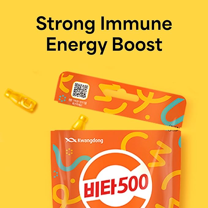 Vita500 Vitamin C Gummy Jelly, Improve Strong Immune, & Energy Boost with Vitamin C 500mg