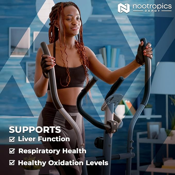 Nootropics Depot N-Acetyl L-Cysteine Capsules | 500mg | NAC | 180 Count | Supports Healthy Liver Function | Cellular Health | Glutathione Levels | Healthy Oxidation Levels