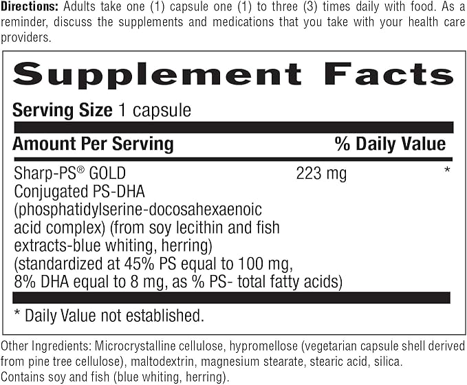 Country Life Sharp Thought 30 Capsules, Certified Gluten Free…