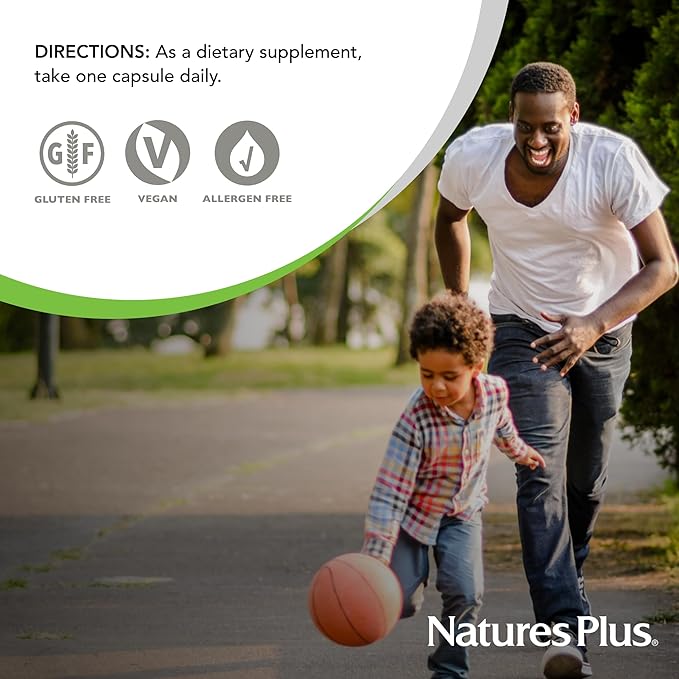 Natures Plus Vitamin C - 1000 mg Ascorbic Acid, 90 Vegetarian Capsules - High Potency Vascular & Immune Support Supplement, Antioxidant - Corn-Free, Gluten-Free - 90 Servings