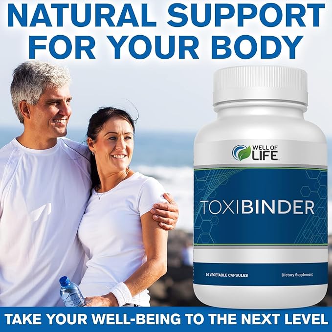 Well of Life Revitalize with Our Detox & Repair Complex ToxiBinder 90Vcap, Vegan, Non-GMO Blend of Humic & Fulvic Acids for Enhanced Energy, Better Gut & Joint Health, Hydration and Superior Nutrient
