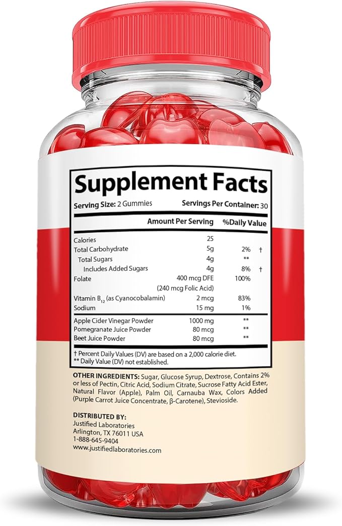 (2 Pack) Truly Keto ACV Gummies Advanced Formula 1000MG Truly Keto Gummies Apple Cider Vinegar Formulated with Pomegranate Beet Juice Powder B12 Vegan Non GMO 120 Gummys