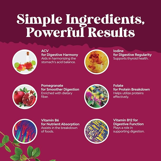 ACV Apple Cider Vinegar Gummies - Natural Energy Supplement ACV with Mother for Body Cleanse Immune Support and Gut Health with Vitamin B12 and Beet Root - 120 Count
