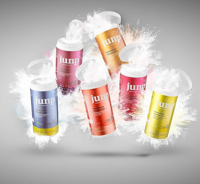 JUNP Electrolytes Powder No Sugar No Carbs, Orchard Fresh Juicy Peach Keto Electrolyte Drink Mix, Potassium & Salt Hydration Powder Electrolytes Zero Calorie Sugar Free Electrolyte Powder, 90 Servings